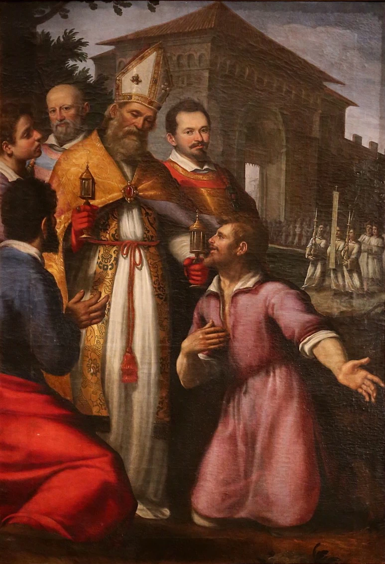San mercuriale torna da gerusalemme